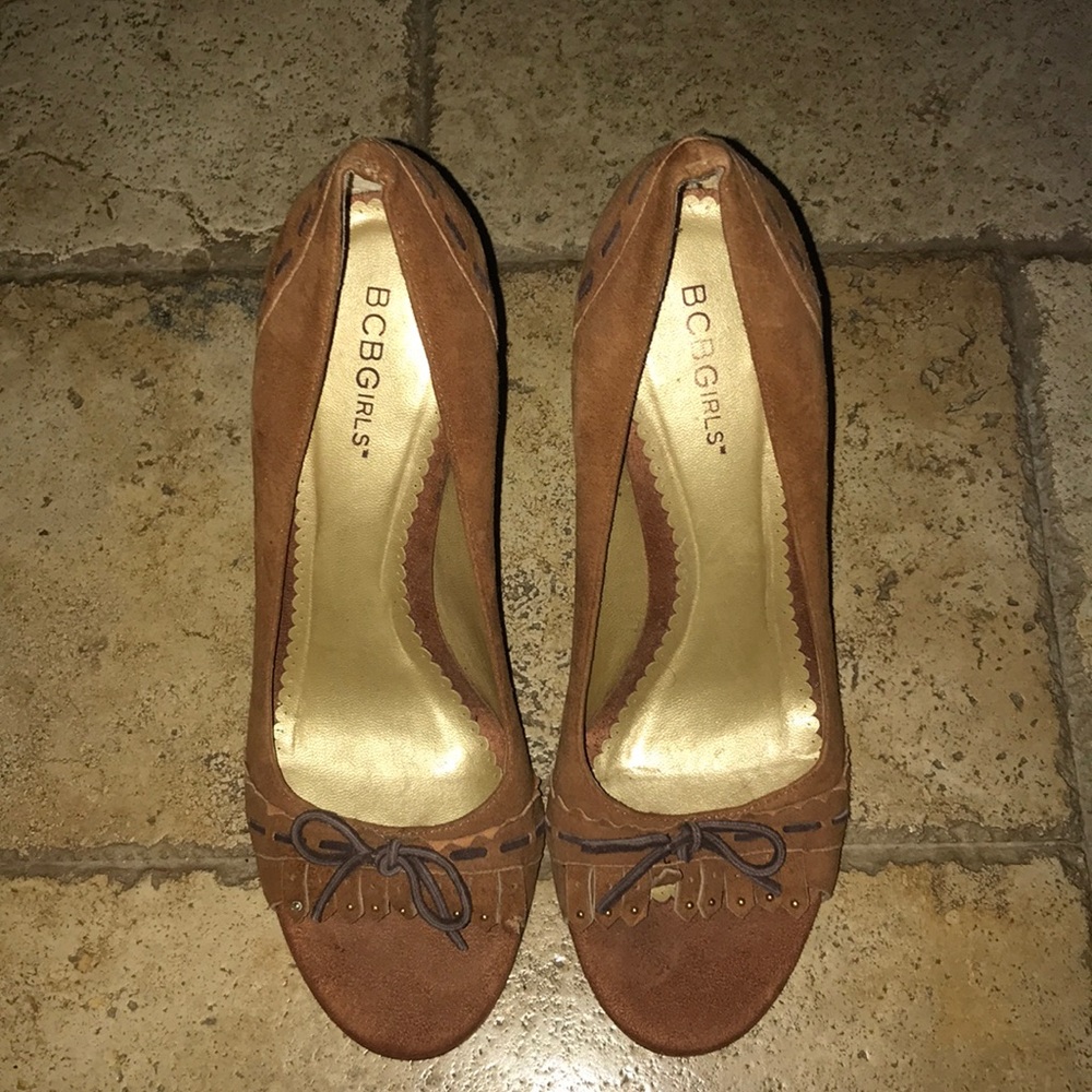 Brown heels